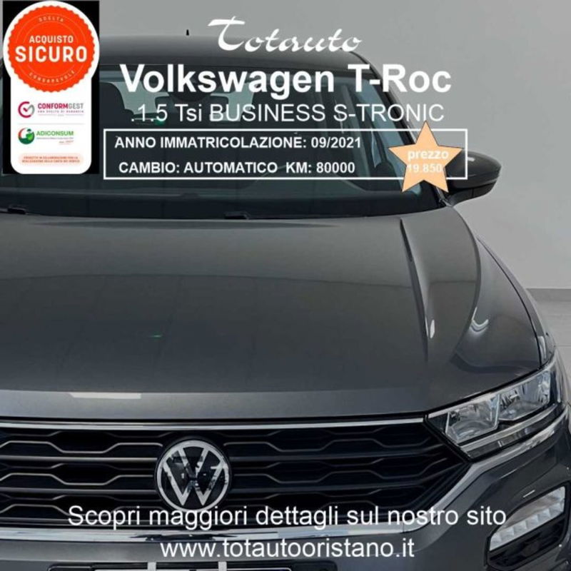 Volkswagen T-Roc 1.5 TSI ACT DSG Business BlueMotion Technology