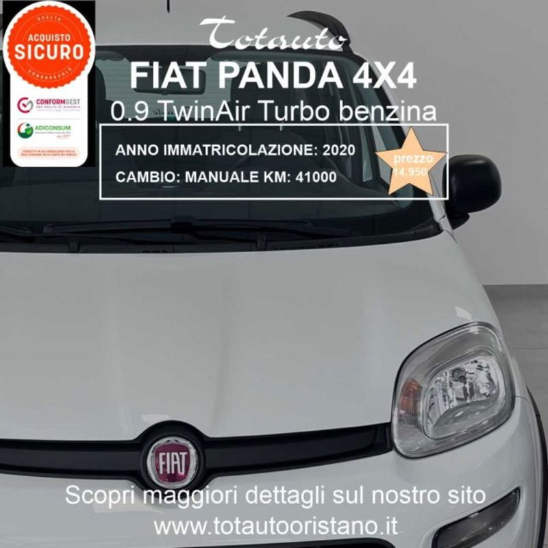 Fiat Panda 0.9 TwinAir Turbo S&S 4x4