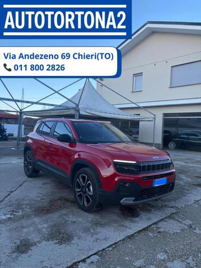 Jeep Avenger 1.2 turbo Summit fwd 100cv usata