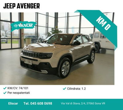 Jeep Avenger 1.2 turbo Altitude fwd 100cv nuova