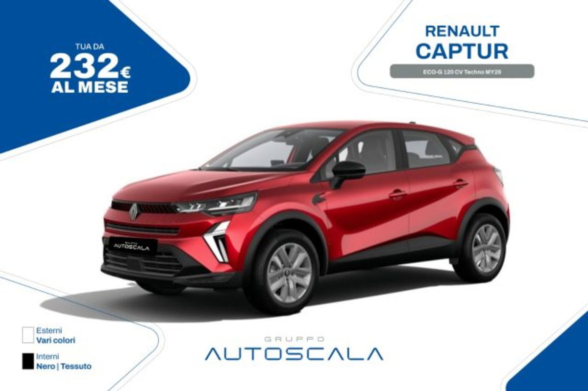 Renault Captur 1.0 eco-g Techno 100cv