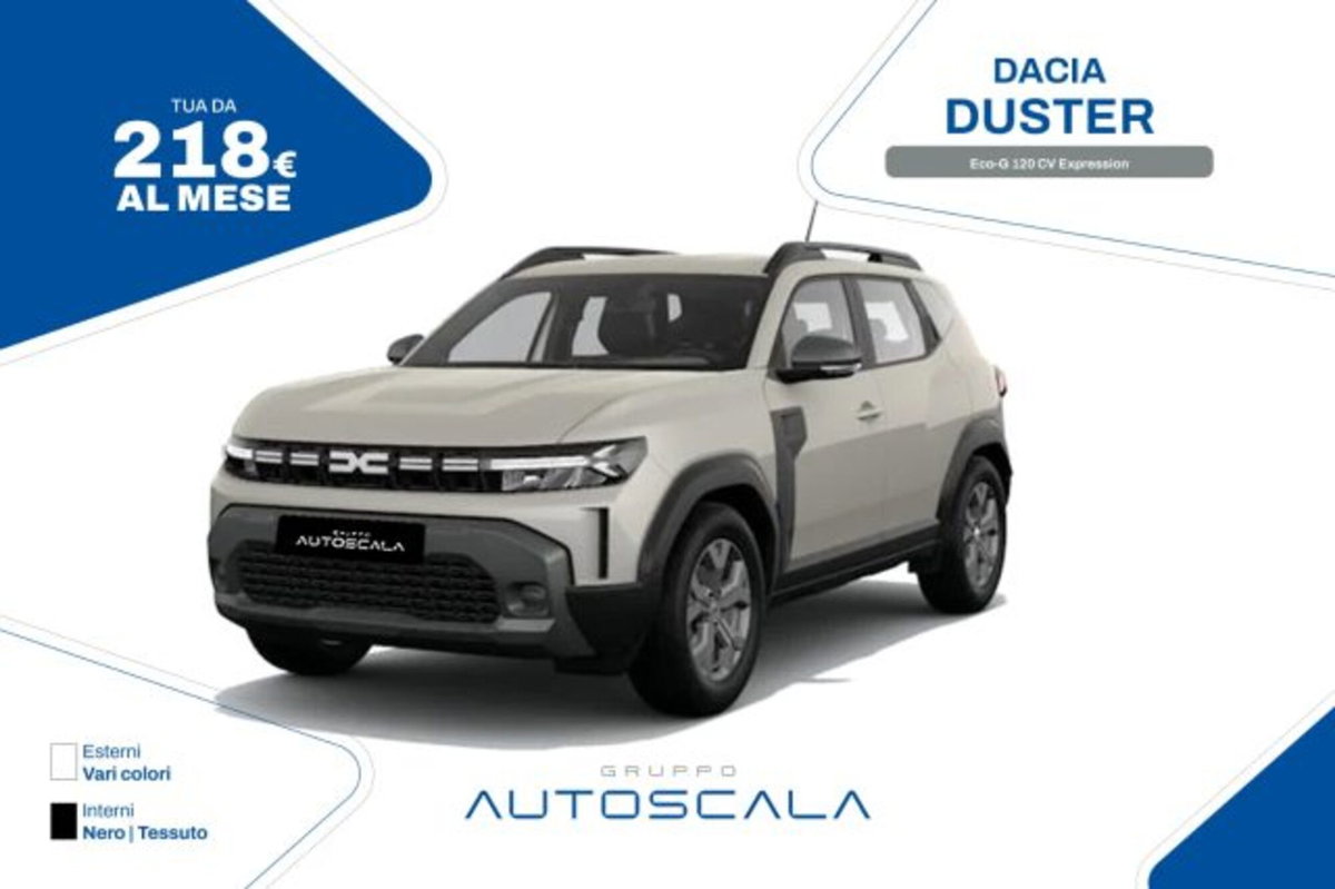 Dacia Duster 1.2 Eco-G Expression 120cv auto