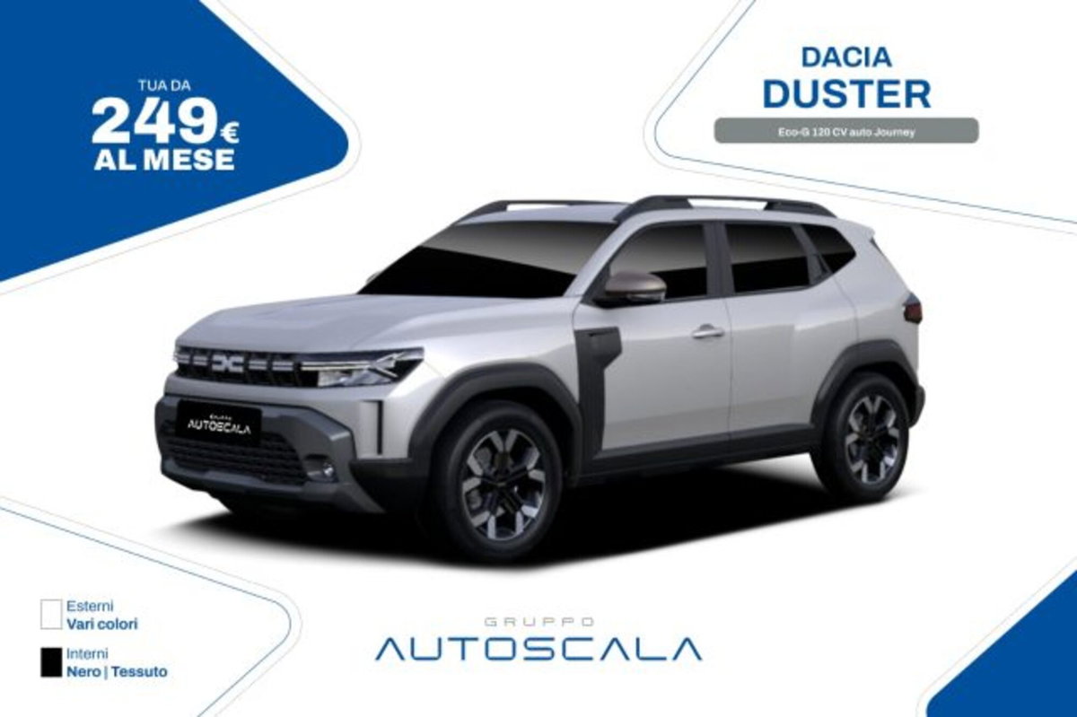 Dacia Duster 1.2 Eco-G Journey 120cv auto