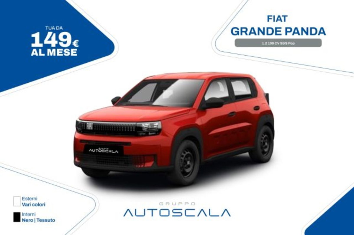 Fiat Grande Panda 1.2 Pop 100cv