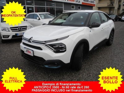Citroen E-C4 e- motore elettrico 136 CV Feel Pack usata