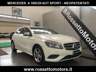 Mercedes-Benz Classe A 160 CDI Automatic Sport usata