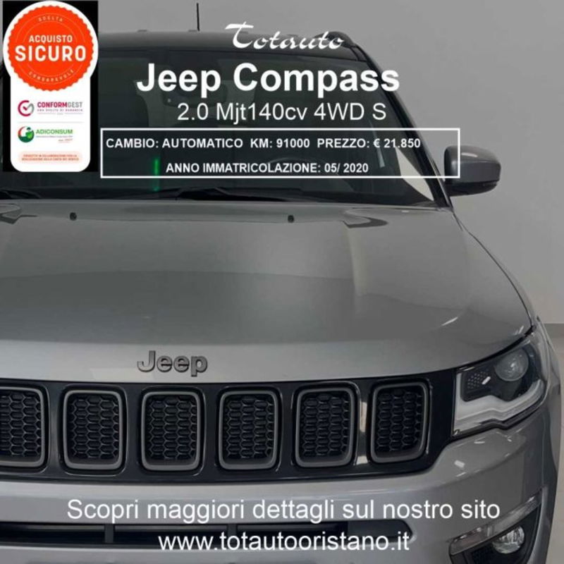 Jeep Compass 2.0 Multijet II aut. 4WD S