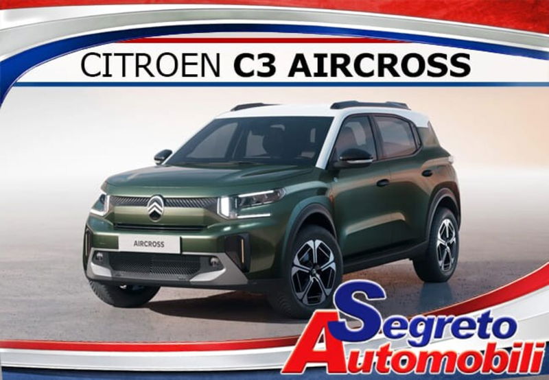 Citroen C3 Aircross elettrico You 113cv automatico