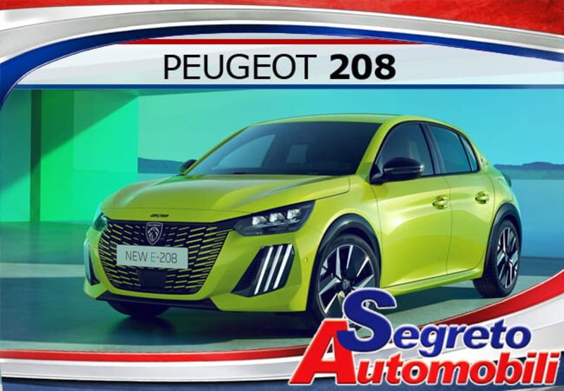 Peugeot 208 motore elettrico 136 CV 5 porte GT Pack