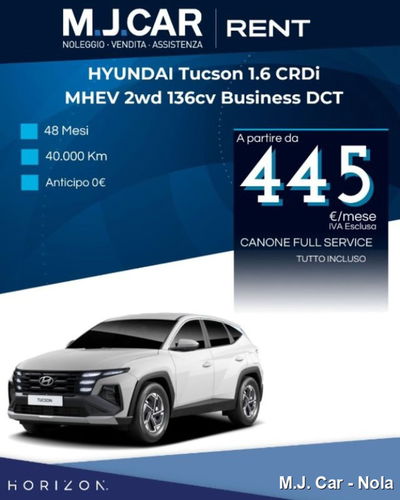 Hyundai Tucson 1.6 crdi 48V Business 2wd dct nuova