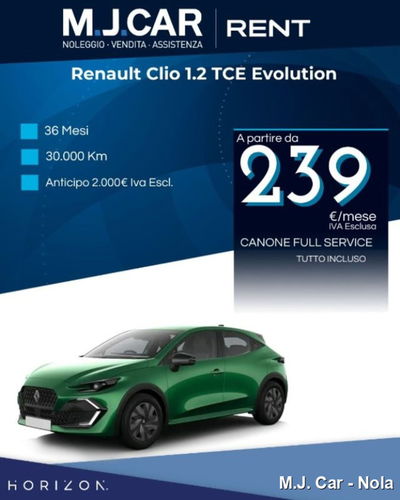 Renault Clio 1.2 tce Evolution 115cv nuova