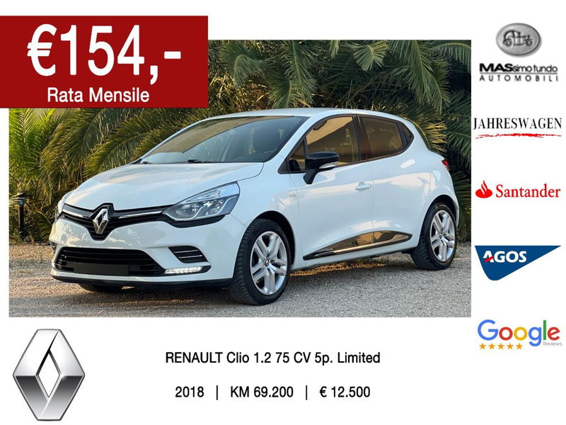 Renault Clio SCe 75 CV 5 porte Intens