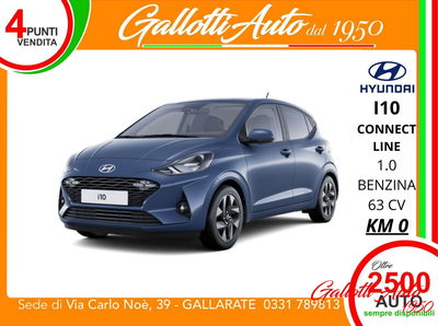 Hyundai i10 1.0 mpi Connectline 63cv nuova