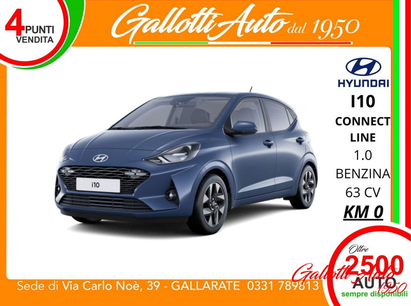 Hyundai i10 1.0 mpi Connectline 63cv