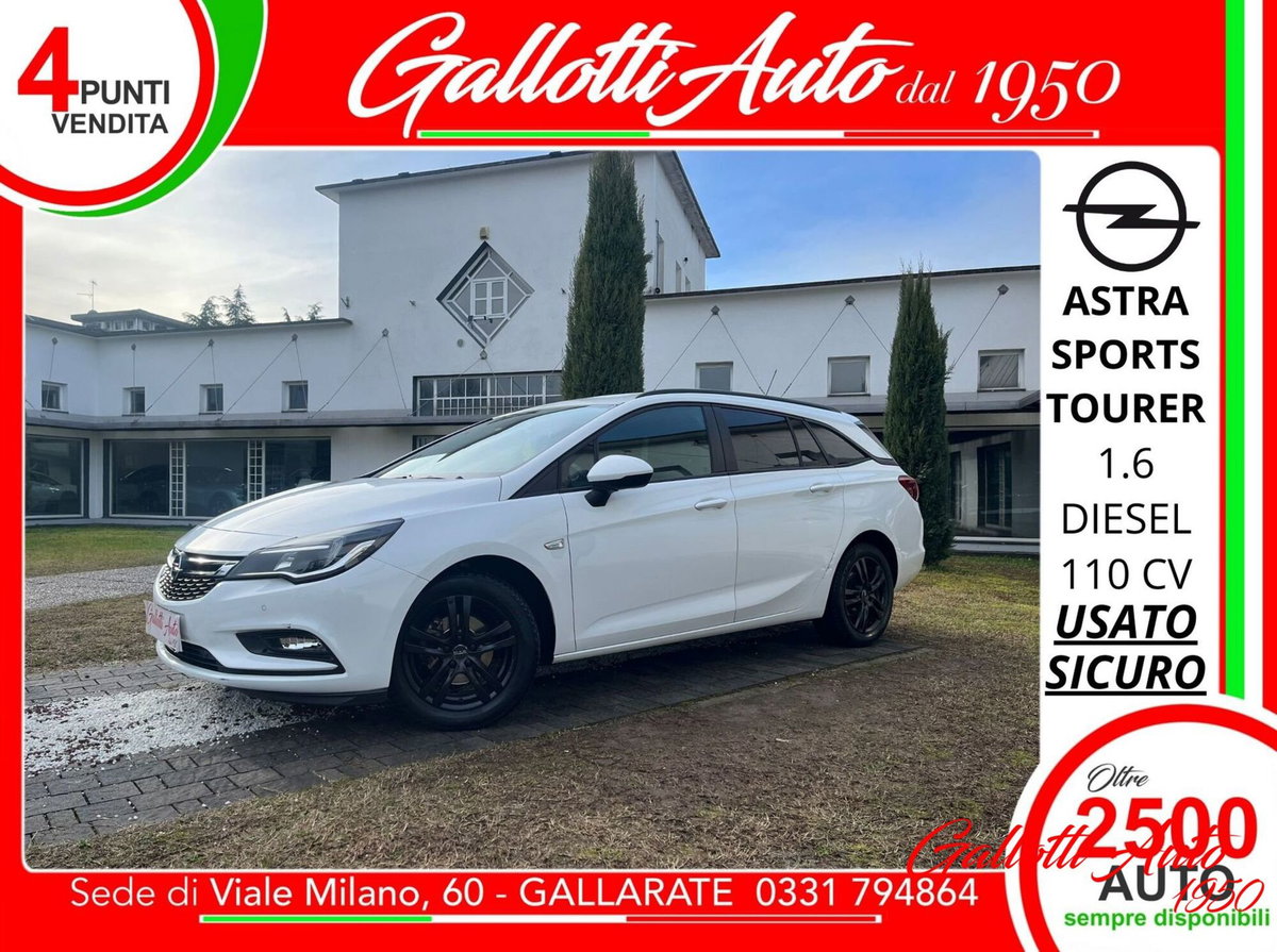 Opel Astra Station Wagon 1.6 CDTi 110CV Start&Stop Sports Elective