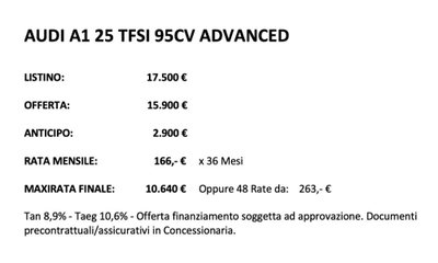 Audi A1 Sportback 25 TFSI Advanced (12)