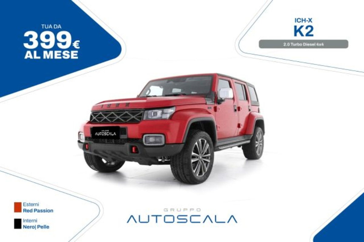 ICH-X K2 K2 2.0 turbo diesel 4x4 162cv auto