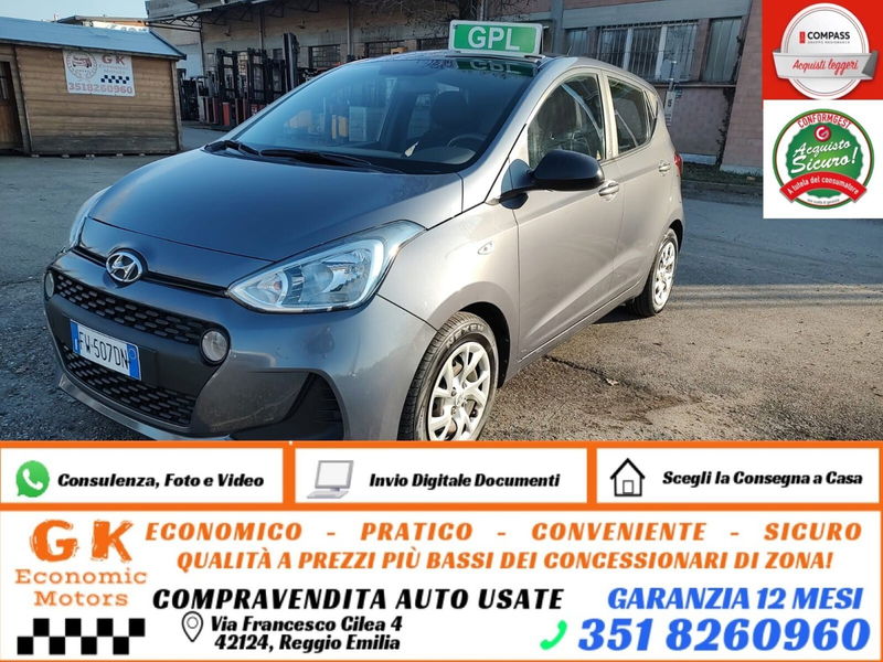 Hyundai i10 1.0 GPL Econext con Ecopack Advanced
