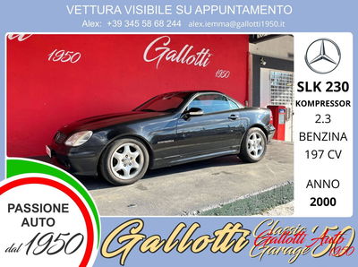 Mercedes-Benz SLK 230 cat Kompressor Evo usata
