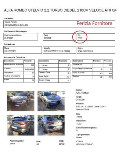 Alfa Romeo Stelvio Stelvio 2.2 Turbodiesel 210 CV AT8 Q4 Veloce (13)