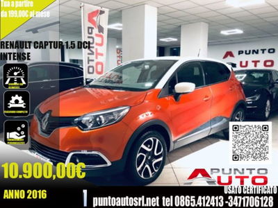 Renault Captur 1.5 dCi 8V 90 CV Start&Stop Intens usata