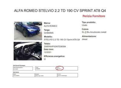 Alfa Romeo Stelvio Stelvio 2.2 Turbodiesel 190 CV AT8 Q4 Sprint (14)