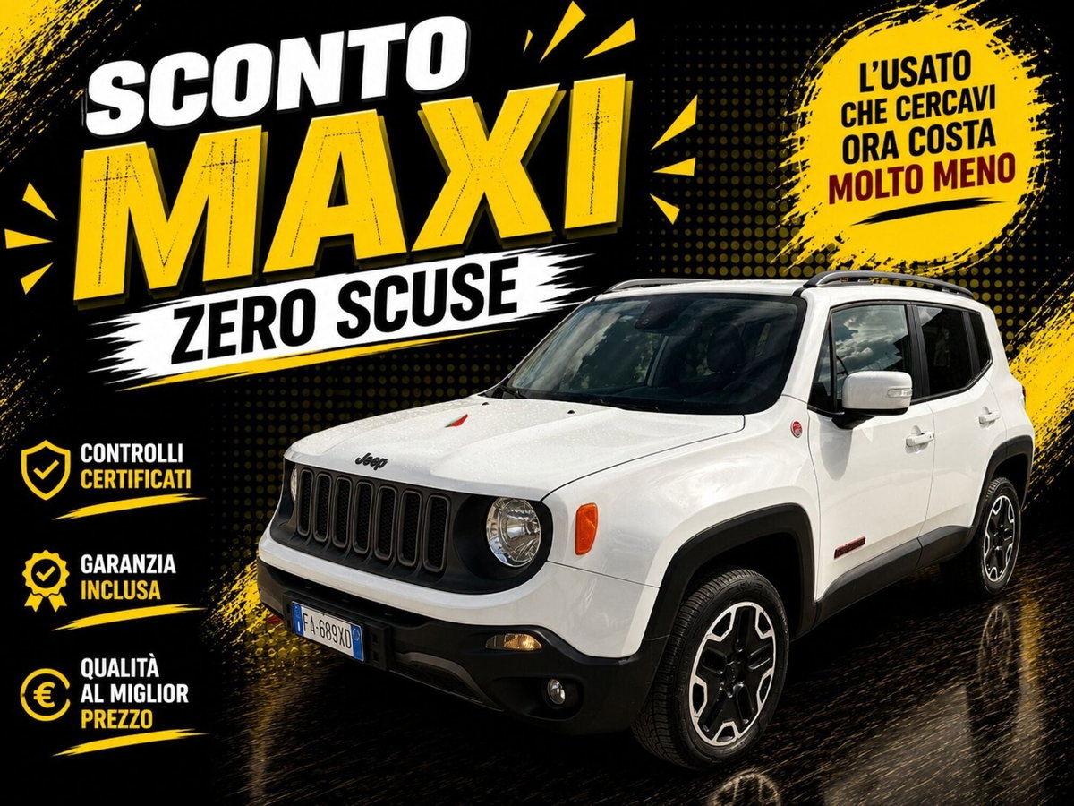 Jeep Renegade 2.0 Mjt 170CV 4WD Active Drive Low Trailhawk