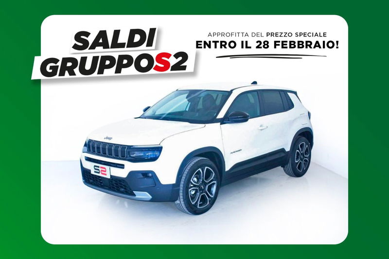 Jeep Avenger 1.2 turbo Summit fwd 100cv