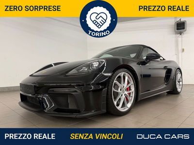 Porsche 718 Boxster  Spyder 4.0 usata