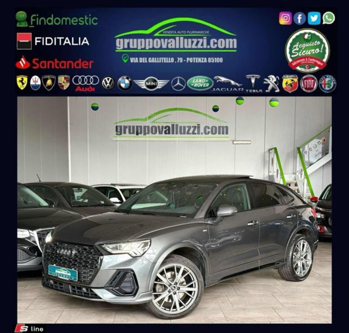 Audi Q3 Sportback 40 TDI quattro S tronic S line edition