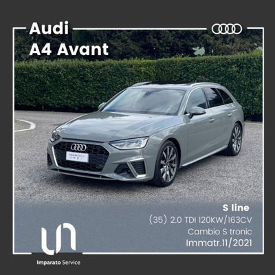 Audi A4 Avant 35 TDI/163 CV S tronic S line edition usata
