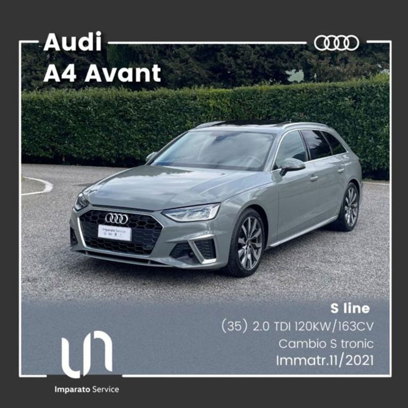 Audi A4 Avant 35 TDI/163 CV S tronic S line edition