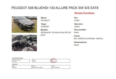Peugeot 508 SW BlueHDi 130 Stop&Start EAT8 Allure Pack (14)