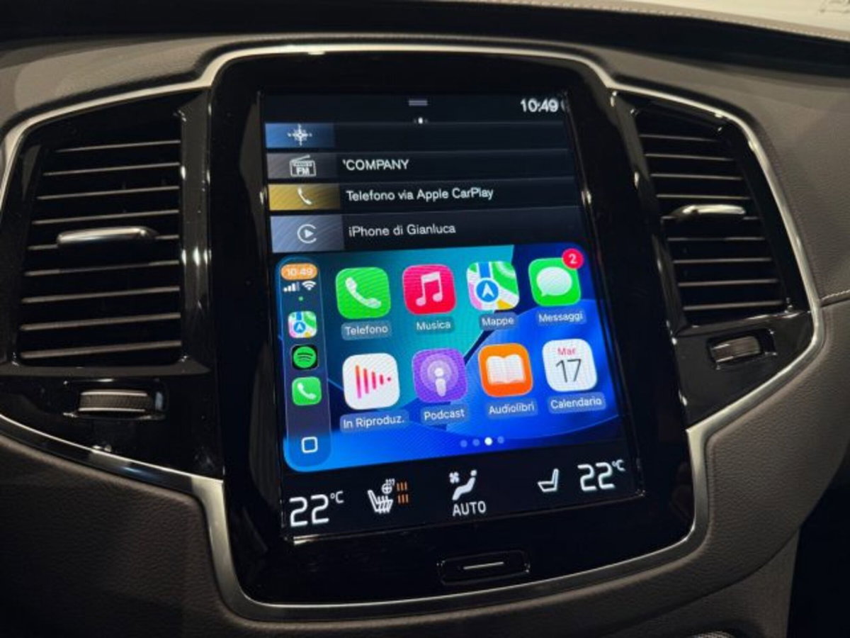 Volvo XC90 B5 (d) AWD automatico 7 posti Ultimate Bright (13)