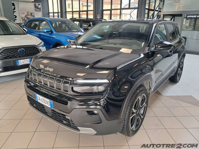 Jeep Avenger 1.2 turbo Summit fwd 100cv usata