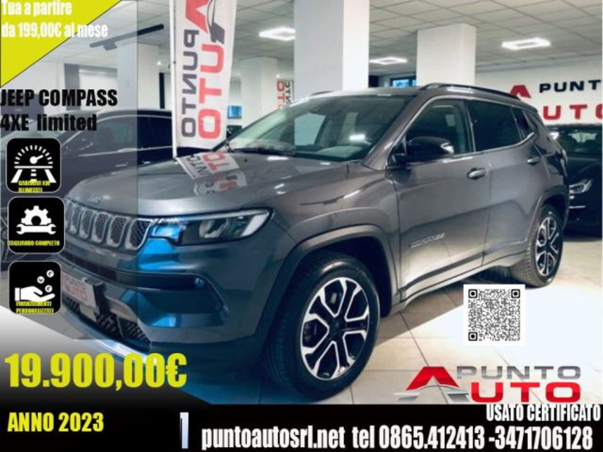 Jeep Compass 1.3 T4 190CV PHEV AT6 4xe Limited