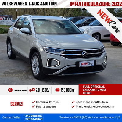 Volkswagen T-Roc 2.0 tdi R-Line 4motion 150cv dsg usata