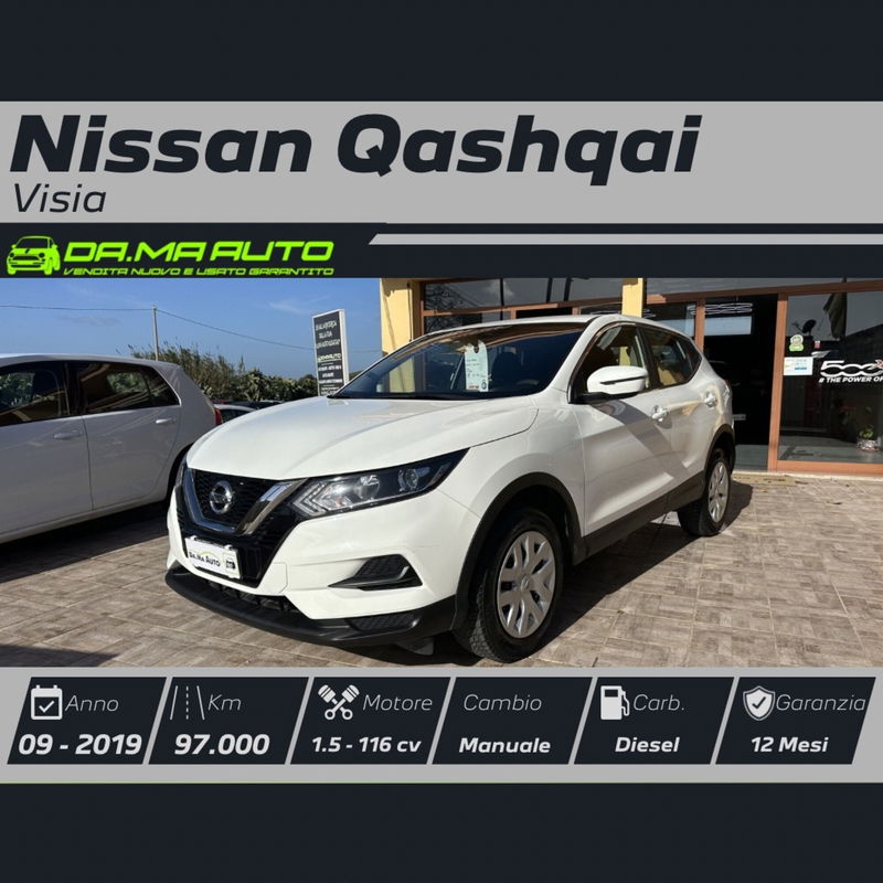 Nissan Qashqai 1.5 dCi 115 CV DCT Visia