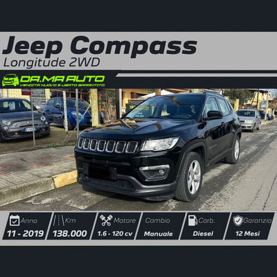 Jeep Compass 1.6 Multijet II 2WD Longitude usata