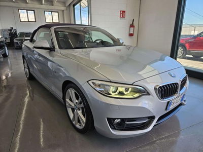 BMW Serie 2 Cabrio 220d  Sport usata