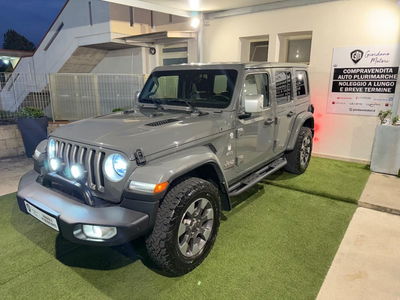 Jeep Wrangler Unlimited 2.2 Mjt II Sahara usata
