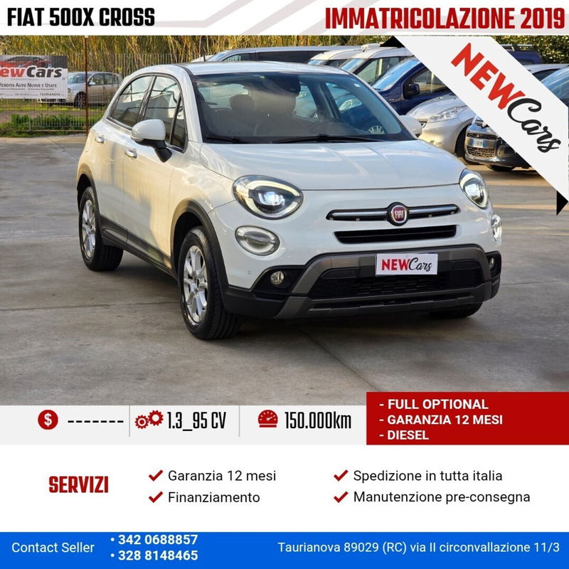 Fiat 500X 1.3 MultiJet 95 CV S-Design Cross