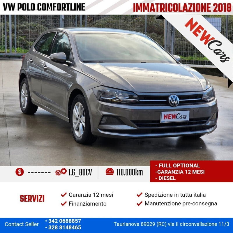 Volkswagen Polo 1.6 TDI 5p. Comfortline BlueMotion Technology