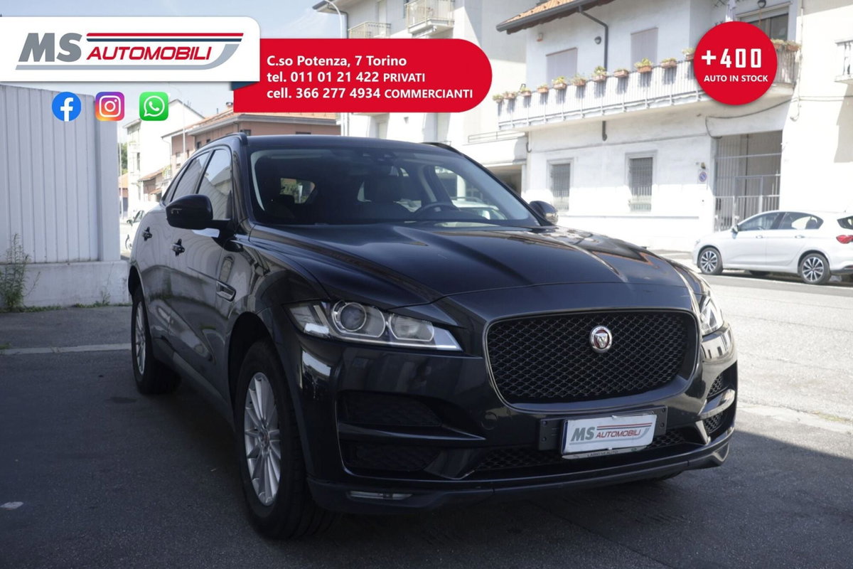 Jaguar F-Pace 2.0 D 180 CV AWD Pure (8)
