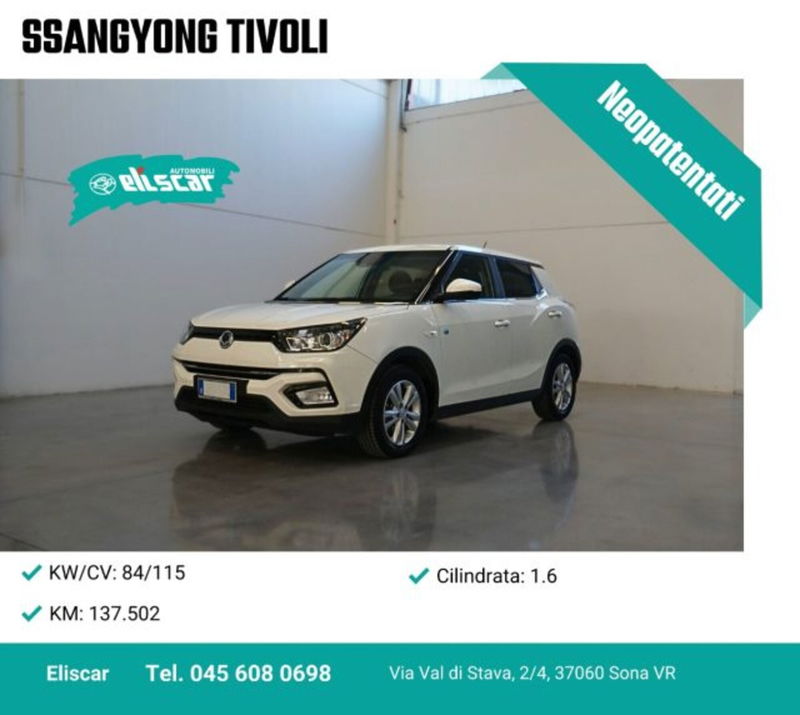 Ssangyong Tivoli 1.6d 2WD Go