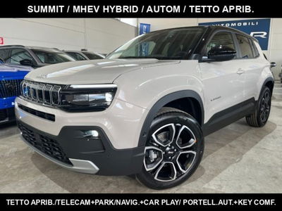 jeep avenger 1.2 turbo e-hybrid mhev summit fwd 110cv edct6