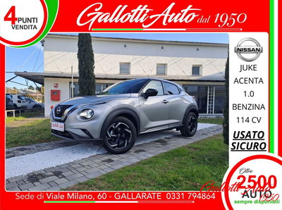 Nissan Juke 1.0 dig-t Acenta 114cv dct usata
