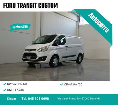 Ford Transit Custom Furgone 270 2.0 TDCi 130 PC Furgone Titanium usato