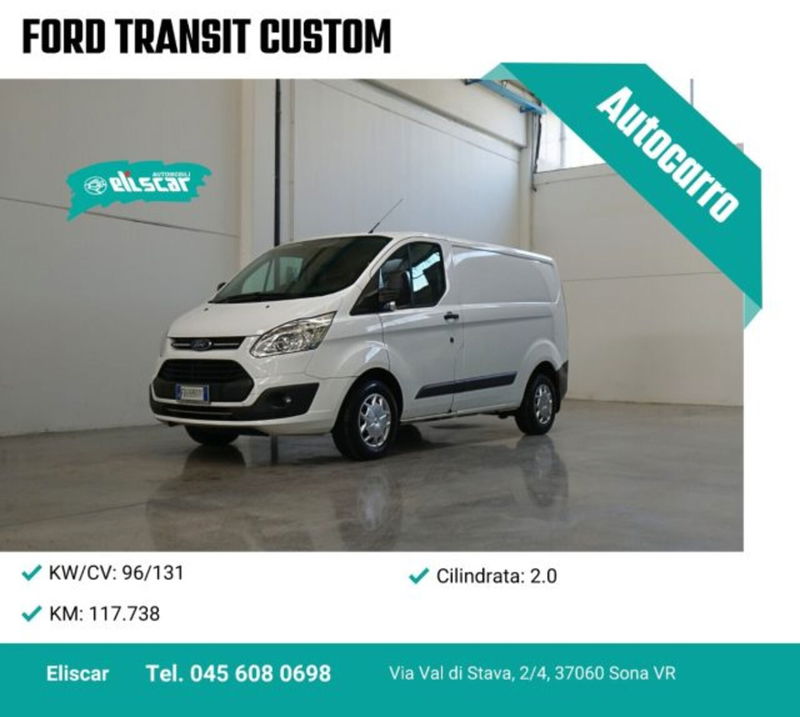 Ford Transit Custom Furgone 270 2.0 TDCi 130 PC Furgone Titanium