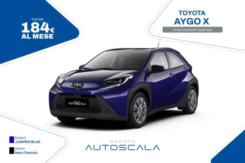 Toyota Aygo X 1.0 VVT-i 72 CV 5 porte Limited S-CVT